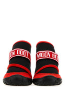 Poldo Dog Couture Two Tone Fabric Poldo Dog Couture X Moonboot Dog Shoes
