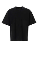 The Row Black Cotton Steven T Shirt