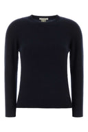 The Row Midnight Blue Cashmere Noler Sweater