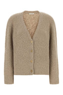 The Row Beige Cashmere Naroch Cardigan