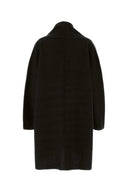 The Row Black Cashmere Blend Novaan Cardigan