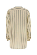 The Row Embroidered Silk Falco Shirt