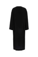 The Row Black Crepe Heloise Dress