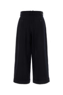 The Row Midnight Blue Wool Lior Pant