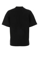 The Row Black Cotton Chiara T Shirt