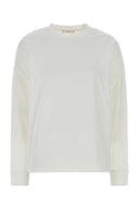 The Row White Cotton Oversize Ciles T Shirt