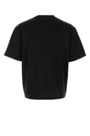 The Row Black Cotton Errigal T Shirt