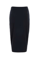 Valentino Garavani Midnight Blue Stretch Crepe Skirt