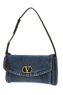 Valentino Garavani Denim De Vain Shoulder Bag