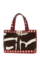 Valentino Garavani Printed Calf Hair Rockstud Handbag