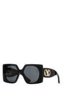 Valentino Garavani Black Acetate Sunglasses