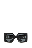 Valentino Garavani Black Acetate Sunglasses