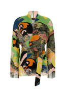 Etro Printed Viscose Cardigan
