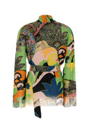 Etro Printed Viscose Cardigan