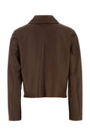 Santoro Brown Leather Jacket