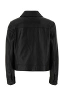 Santoro Black Leather Jacket