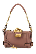 Chloe Antiqued Pink Leather Small Paddington Shoulder Bag
