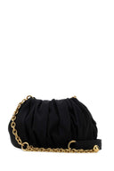 Chloe Black Canvas Chloã© Plissã© Shoulder Bag
