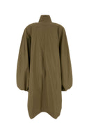 Chloe Olive Green Poplin Overcoat