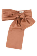 Chloe Pink Leather Chloã© Bow Belt