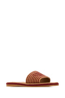Chloe Embroidered Raffia Chloã¨ Sand Slippers