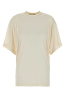 Carven Ivory Silk Oversize T Shirt