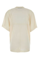 Carven Ivory Silk Oversize T Shirt