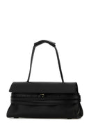 Moschino Black Nappa Leather Shoulder Bag