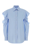 Moschino Light Blue Poplin Shirt