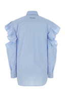 Moschino Light Blue Poplin Shirt
