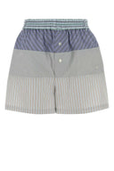 Moschino Embroidered Poplin Shorts