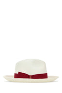 Borsalino White Straw Giulietta Hat