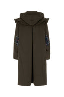Barbour X Ganni Olive Green Polyester Barbour X Ganni Parka Coat