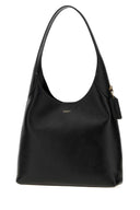 Coach New York Black Leather Brooklyn 28 Shoulder Bag