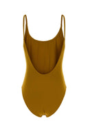 Eres Mustard Stretch Nylon Decouverte Swimsuit