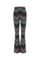 Missoni Embroidered Viscose Blend Flared Pant