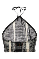 Missoni Embroidered Mesh Top