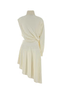 Alaia Ivory Wool Dress