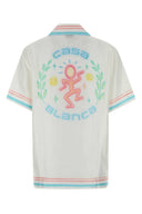 Casablanca White Silk Shirt