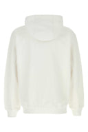 Casablanca White Cotton Sweatshirt