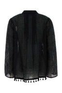 Bode Black Cotton Blend Surrey Shirt