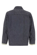 Fay Denim Blue Linen Jacket