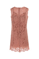 Dolce & Gabbana Pink Lace Dress