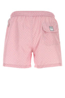 Fedeli Printed Polyester Swimming Shorts
