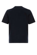 Fedeli Navy Blue Cotton T Shirt