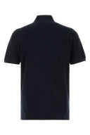 Fedeli Navy Blue Piquet Polo Shirt