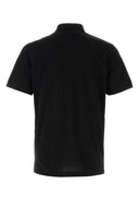 Prada Black Piquet Polo Shirt