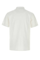 Prada White Piquet Polo Shirt