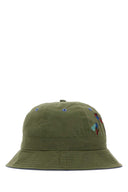 Barbour X Paul Smith Army Green Cotton Barbour X Paul Smith Bucket Hat