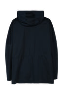 Harris Wharf London Women Hooded Drawstring Jacket Light Technic